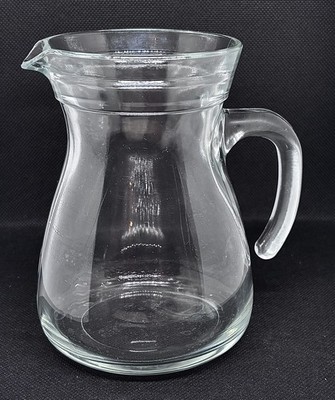Vintage Cerve Clear Glass Carafe/Pitcher 