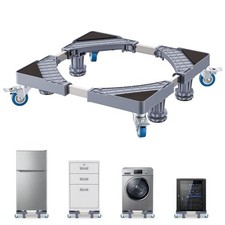 Uimoso Adjustable Washing Machine Stand Mini Fridge Stand 400 Lbs Load 4 Wheels Uimoso Adjustable Washing Machine Stand Mini Fridge Stand 400 Lbs Load 4 Wheels