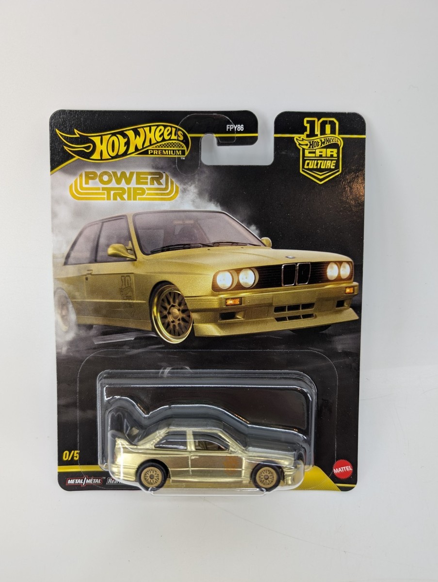 Hot Wheels Car Culture Power Trip '92 BMW M3 Gold Chase Minor
