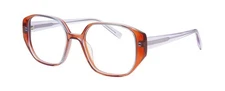 Inface FAMOUS red brown medium transparent 4925 Eyeglasses