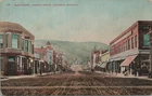 Anaconda Montana Main Street Looking North Road Building Postcard