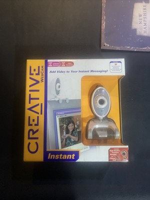 New CREATIVE 640x480 Video Resolution WebCam w/warranty