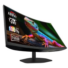 Curved Gaming Monitor 24 1ms 100Hz 1500R DisplayPort HDMI Speakers Sceptre Care