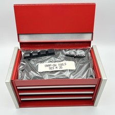 Nos Snap-on Red Mini Toolbox 923 M 35 Pristine Condition No Packaging Small Dent