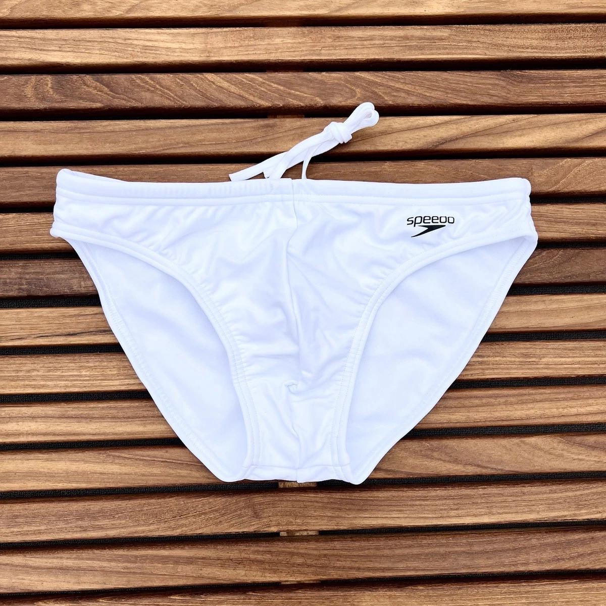 Speedo White Swimwear for Men for sale | eBay