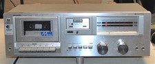 SHARP MODEL RT-30 STEREO CASSETTE TAPE DECK NEEDS BELT REPAIR COMMECIAL SURPLUS