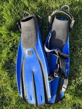 Mares Plana Avanti Open Heel Flossen blau und schwarz normale Flossen Flossen