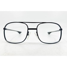 ArtCraft Eyeglasses Mens Black Good Square Double Bridge 58-18-140