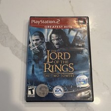 The Lord of the Rings: The Two Towers - PS2 Greatest Hits EA Games 2002 T