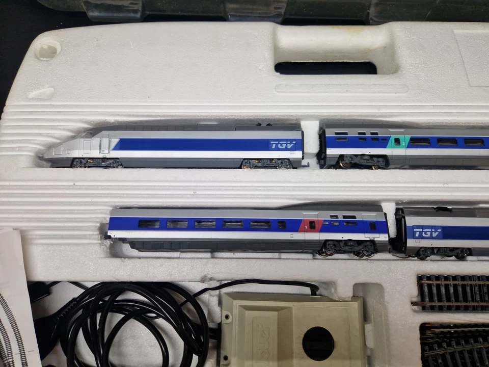Coffret Tgv  jouef train électrique ancien - Photo 4/4