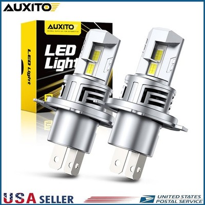 CANBUS 9003 H4 LED Headlight Bulbs High Low Beam Conversion Kit 6500K Canbus