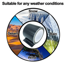 Awning Repair Tape Waterproof, Heavy Duty Outdoor Repair Tape for Tarp, Canva...