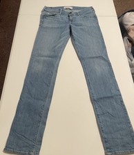 Abercrombie Kids Girls Jeans Size 16 Medium Blue Wash Fashionable Jeans
