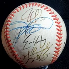 2001 CHICAGO CUBS TEAM (18) SAMMY SOSA, KERRY WOOD AUTOGRAPHED ONL BASEBALL
