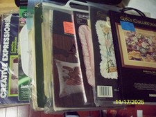 C/C/S, STAMPED C/S, CREWEL EMBROIDEY KITS - ASSORTED BRANDS - U-PICK 1