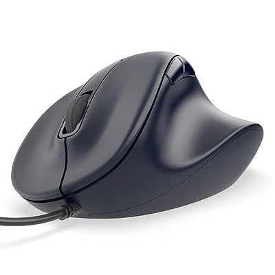 ELECOM Wired Mouse EX-G Quiet Large Size 5 Buttons ''AskDoctors Evaluation