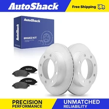 Rear Brake Rotors Ceramic Pads for 2005-2007 Ford F-250 Super Duty