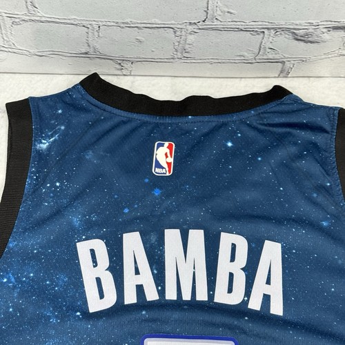 Nike Orlando Magic Mo Bamba #5 City Galaxy Jersey 50 Swingman NBA - Picture 10 of 12
