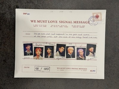 ONF - [We Must Love] 3rd Mini Album Signal Message