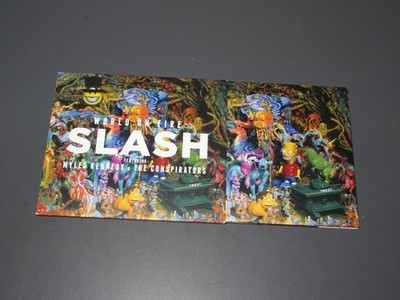 SLASH - WORLD ON FIRE / DIGIPACK-CD 2014 (EX)