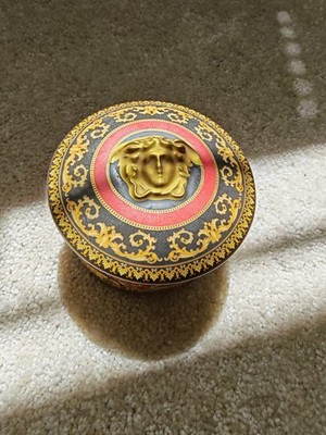 Versace, Rosenthal Deckeldose Medusa