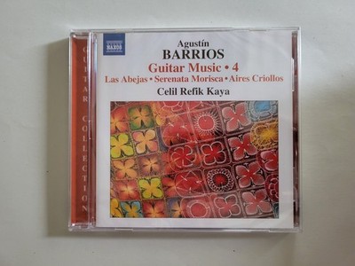 CD  - Agustin Barrios - Guitar Music 4 - Las Abejas - Celil Refik Kaya - NEU OVP