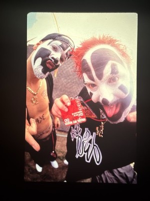 Insane Clown Posse Photo Transparency Image 35mm Positive Slide Circa 1999 Tour