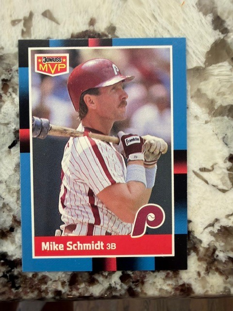 Mike Schmidt #BC-4 (Baseball Cards 1988 Donruss MVP) — is it worth grading?