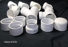 2" PVC Couplings Fitting Pressure Cap Lot 13 Pc.