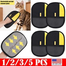 1/2/3/5pcs Glove Cat Grooming Gloves Cat Hair Remover Pet Dog Hair Remover Tool