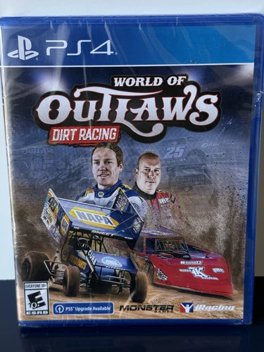PS4 World of Outlaws Dirt Racing (Sony PlayStation 4 video game) New, sealed