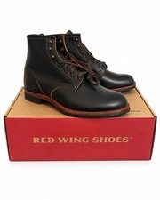 Red Wing 9060 Beckman Flatbox Black Klondike Teacore 8.5D NEW Factory First