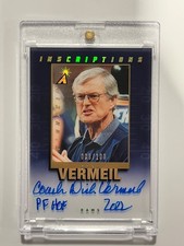 Dick Vermeil 2025 National Treasures #5 Pinnacle Inscriptions Autographs