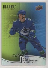 2021-22 Upper Deck Allure Rainbow Green Blue 232/299 Nils Hoglander #R-54 12g7