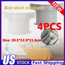 4pcs Durable Heavy Duty BedsheKU Corner Tightener Clips High-quality Bed Sheet