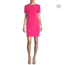 ALICE + OLIVIA Kristiana Cut-Out Sheath Dress