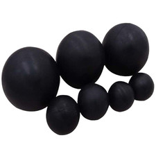Round Solid Natural Rubber Bouncy Ball Pressure Release Rubber Balls Sealing
