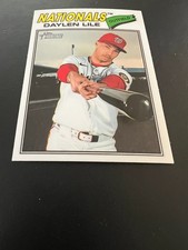 2026 Topps Heritage Daylen Lile #124 Washington Nationals CHROME