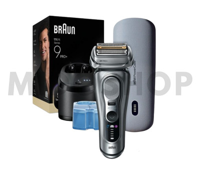 Braun Series 9 Pro+ 9567cc Electric Shaver Silver / PowerCase