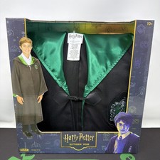 Harry Potter Slytherin Kids Costume Robe With Hood Ages 10 Officially Licensed