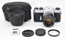 tested  NEAR MINT  Pentax SP silver / super Takumar 55mm F/1.8 from japan