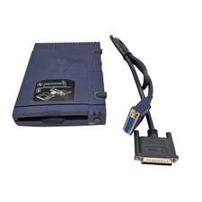 Iomega Zip 100 External Drive Z100P2 w/ Data Cable No Power Cord Tested
