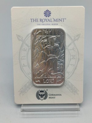 1 oz Silver Bar - The Royal Mint & Germania Mint Norse Gods: Loki