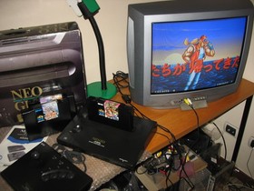 BOXED NEO GEO AES CONSOLE JAP+KOF94, FATAL FURY 2, FATAL FURY SPECIAL