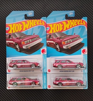 HOT WHEELS ''J - Imports'' NISSAN Maxima Drift Car *First edition* LOT Of 4