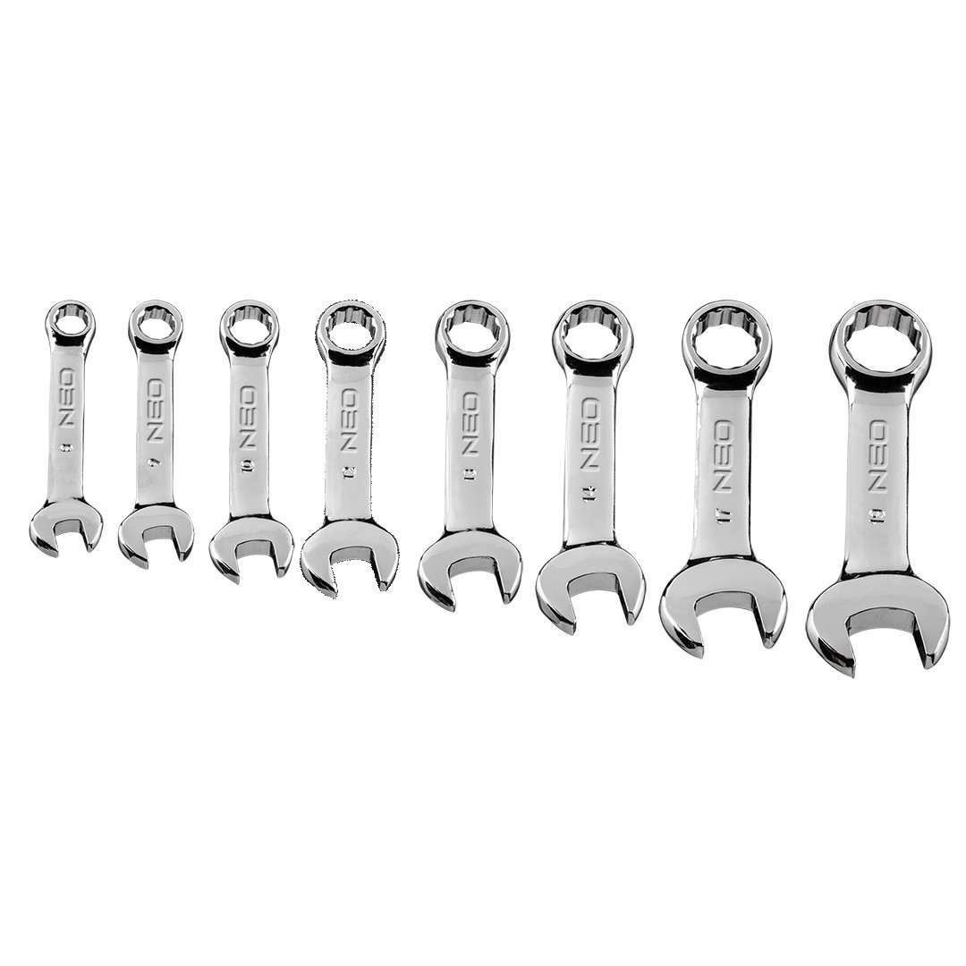 Neo Tools Profi Maulringschlüssel Kurz 8-19 Mm Crv 25 Jahre Garantie - Bild 5
