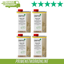 4 X Osmo Door Oil Raw Matt 3033 – 1L 100% ORIGINAL ⭐⭐⭐⭐⭐