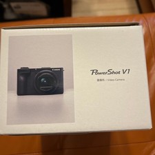 Canon PowerShot V1 Camcorder Black New Unopened From Japan