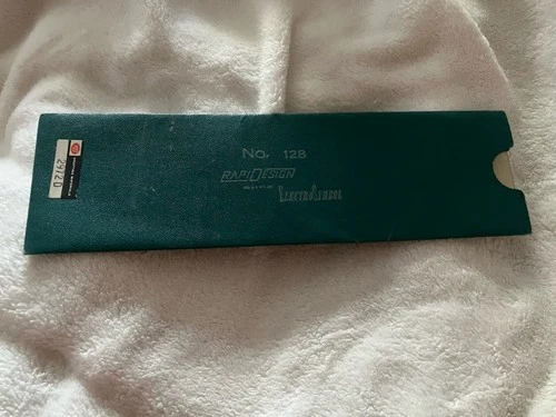 Vintage—RapidDesign No. 128  ElectroSymbol Template w/green sleeve