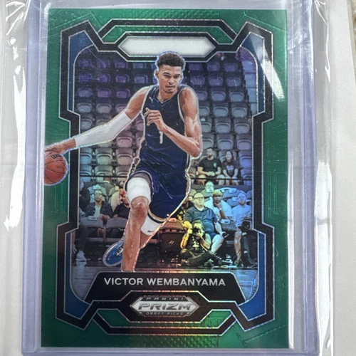2024 Panini Prizm Draft Picks - Victor Wembanyama #99 Green Prizm
